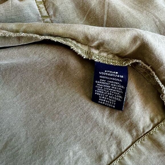 🤎 sanctuary 🤎 by Anthropologie utility military style green vest L large - Picture 7 of 11